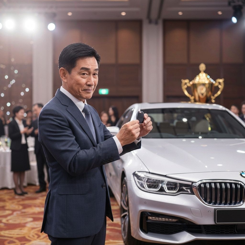 Recent prize – BMW M3 Competition